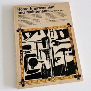 1968 Home Improvement & Maintenance Book Martin Sara Collier Quick Easy Series
